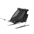 Thule Chariot Sport 2 (vienvietis) juodas 10201030